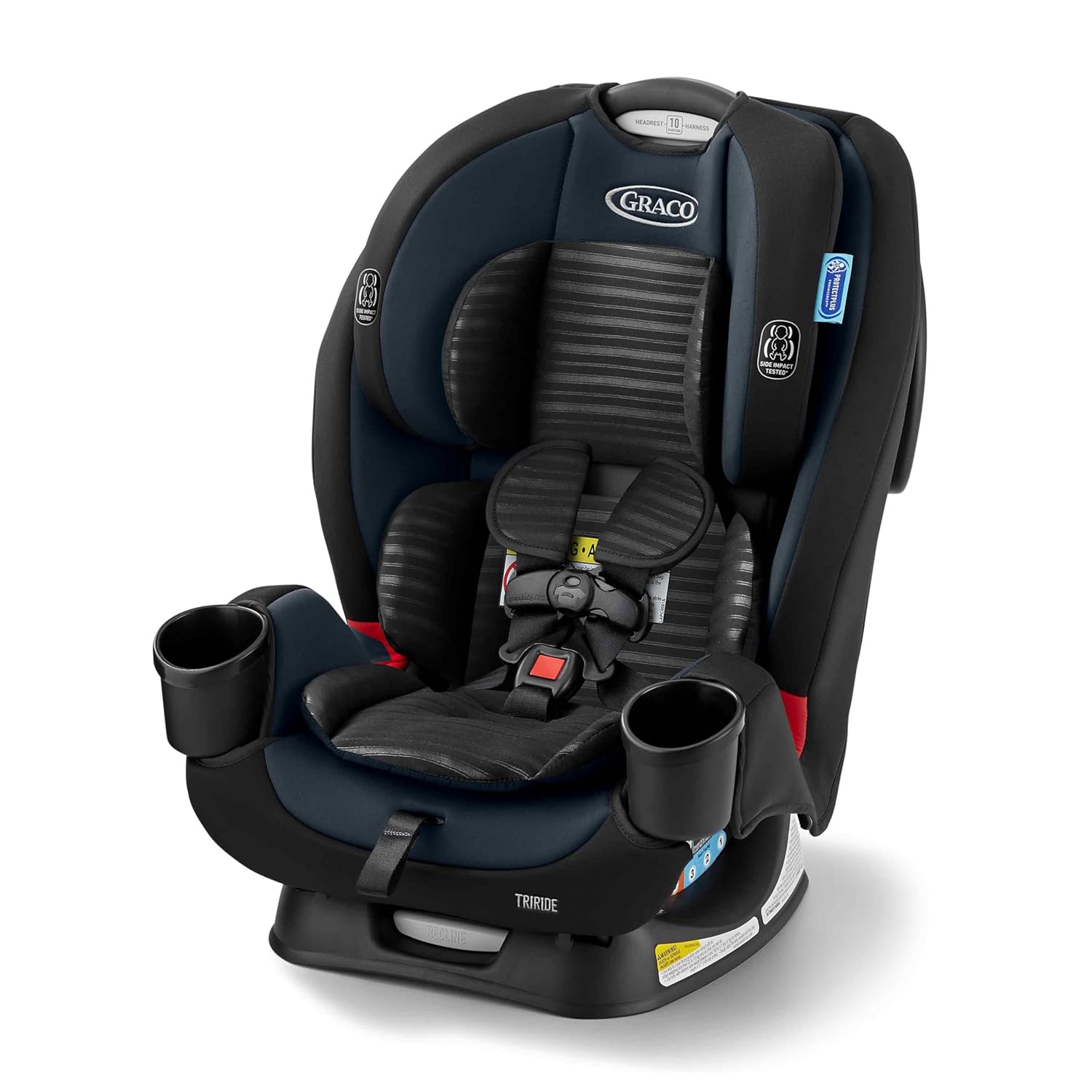 3-in-1 Reclining Car Seat, Kipling - Rear & Forward Facing Car Seat, Highback Booster, Adjustable Headrest【Limited Time Offer】