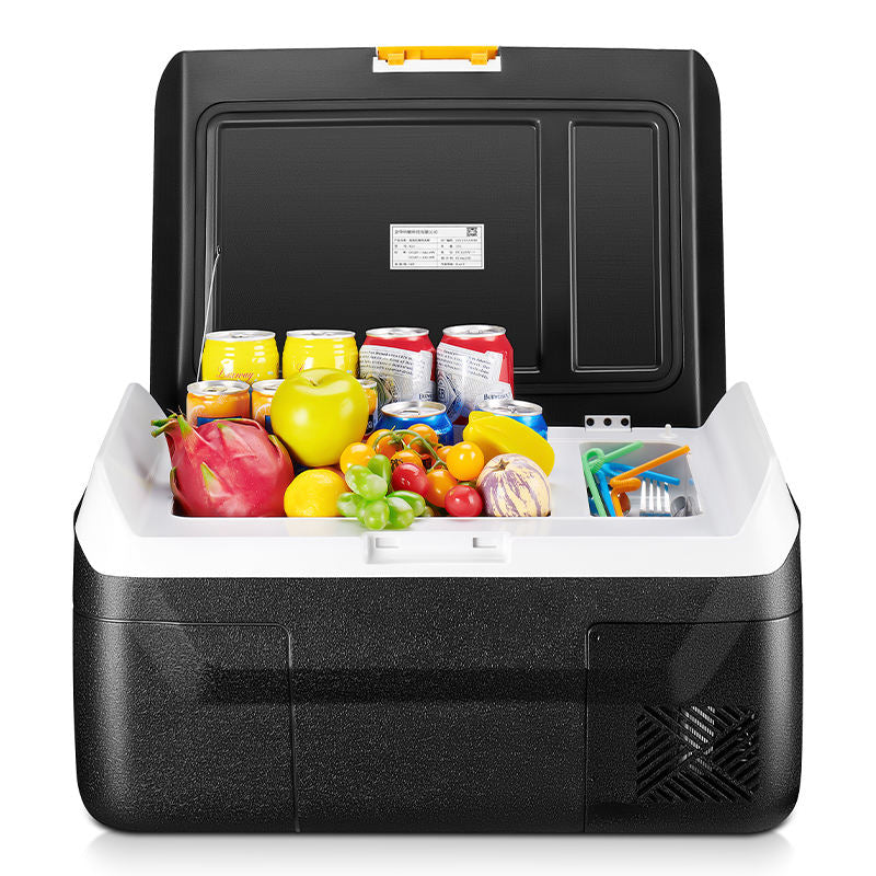 Portable Dc 12 24v Auto Fridge Refrigerator Mini Car Fridge 15L for Camping