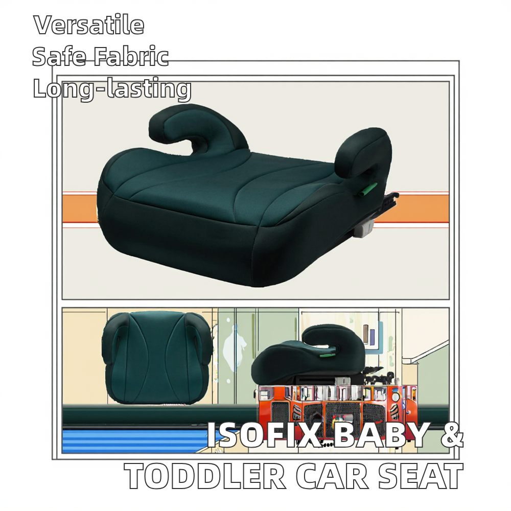 Baby Car Seat Safety Booster Seat with ECE R129 Certification 36kg Load Capacity for 4-12 Years