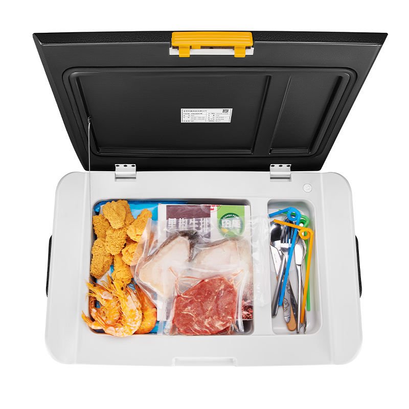 Portable Dc 12 24v Auto Fridge Refrigerator Mini Car Fridge 15L for Camping