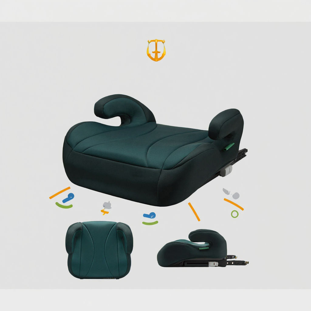 Baby Car Seat Safety Booster Seat with ECE R129 Certification 36kg Load Capacity for 4-12 Years
