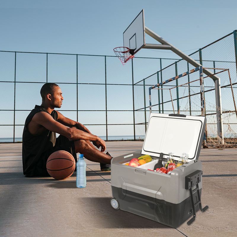 Portable 12V 24V 220V Freezer 45L Fridge Mini Freezer for Car Freezer Camp Refrigerator Outdoor caravan Camping