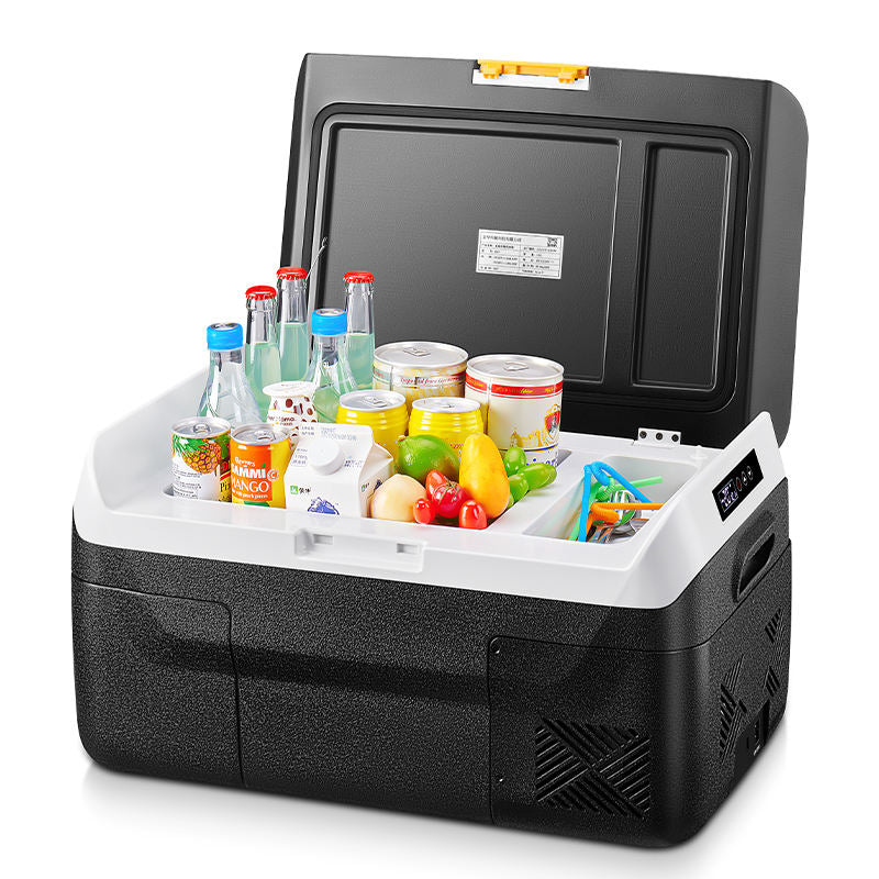 Portable Dc 12 24v Auto Fridge Refrigerator Mini Car Fridge 15L for Camping