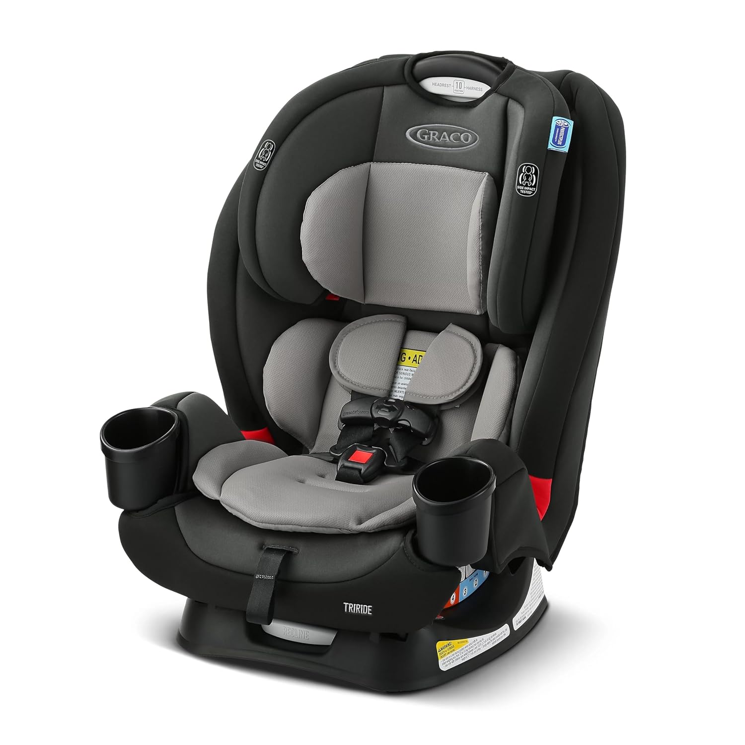 3-in-1 Reclining Car Seat, Kipling - Rear & Forward Facing Car Seat, Highback Booster, Adjustable Headrest【Limited Time Offer】
